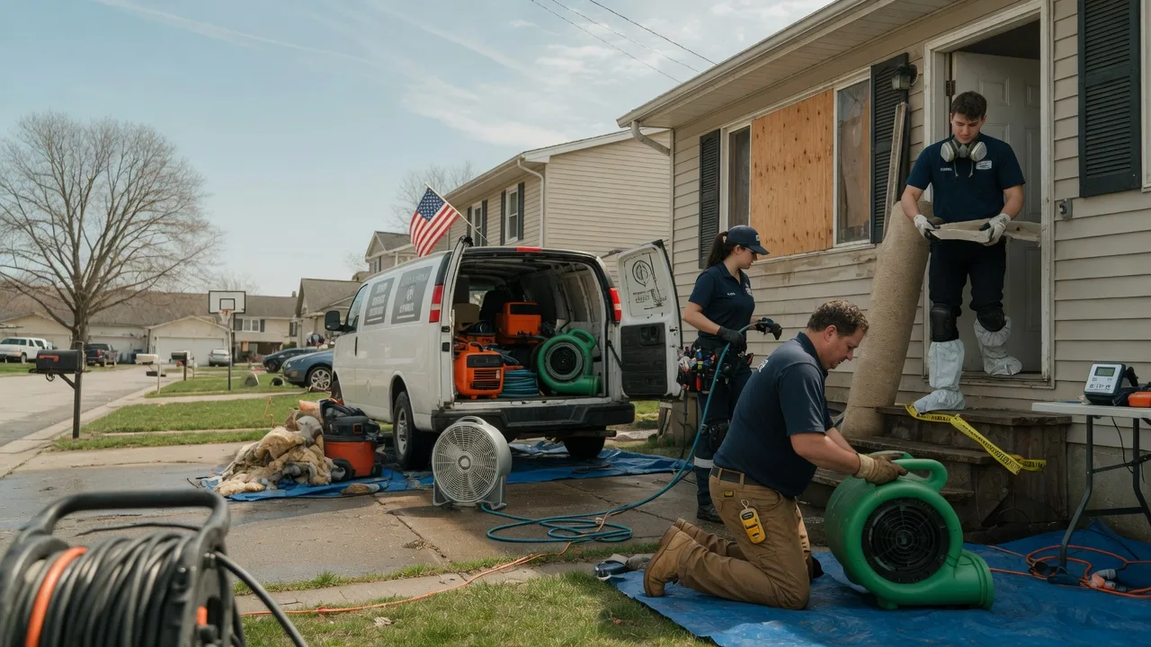 Water Damage Restoration in Manchester, OH near me